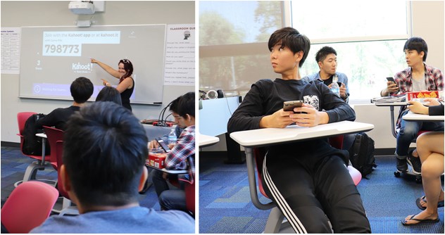 Students in classroom