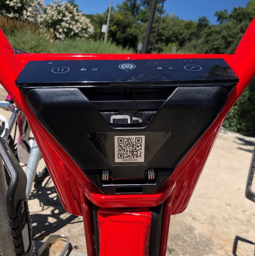 jump bike qr code location
