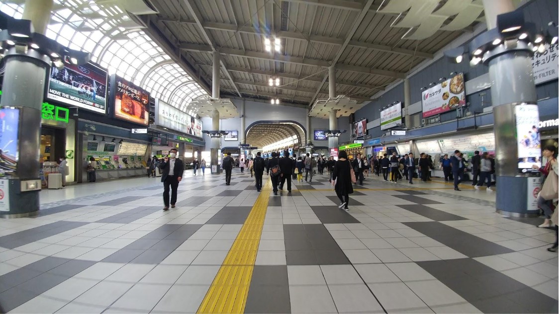 Shinagawa Station in Tokyo