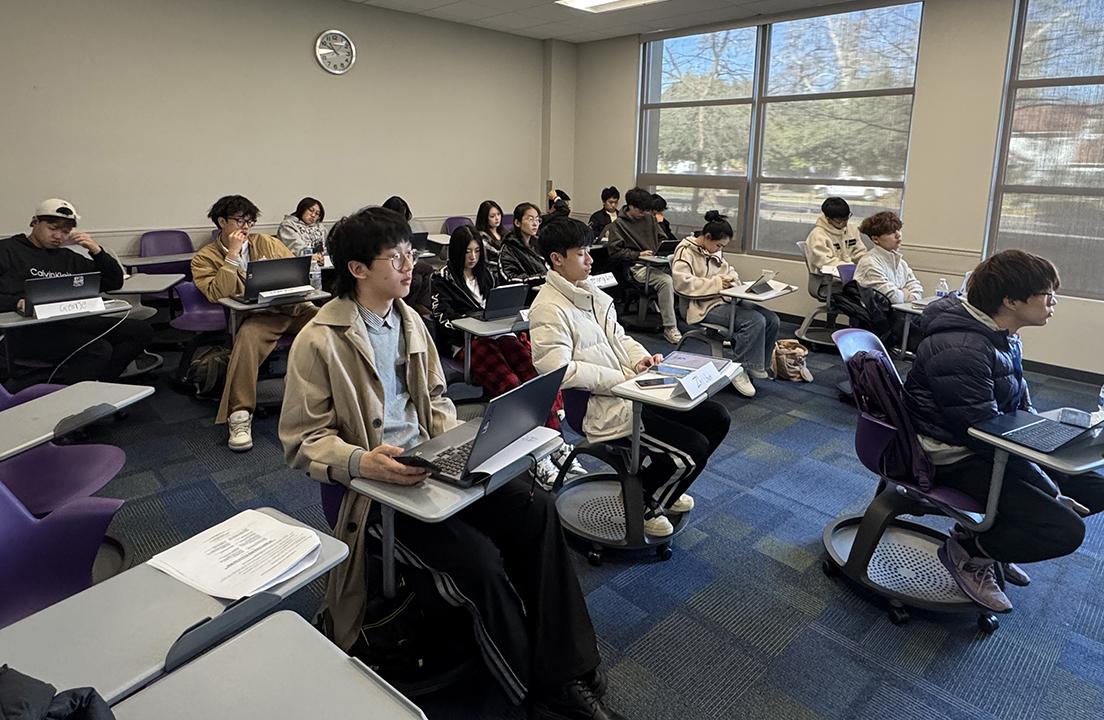 students in classroom
