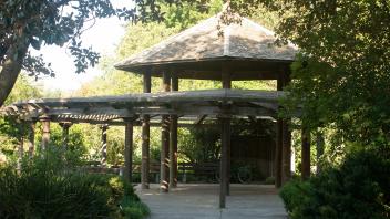The Carolee Shields White Flower Garden and Gazebo
