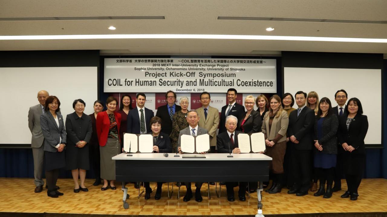 UC Davis CPE, International and COIL representatives group photo