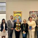 representatives from UC Davis CPE International Programs and UNITAR pose for a group photo